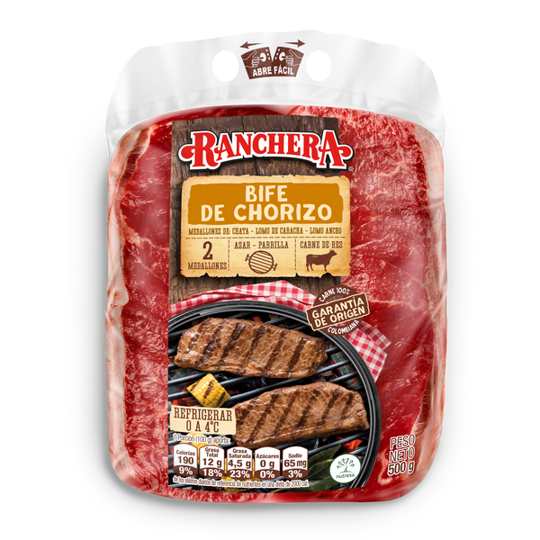 Carne de cerdo Ranchera 600
