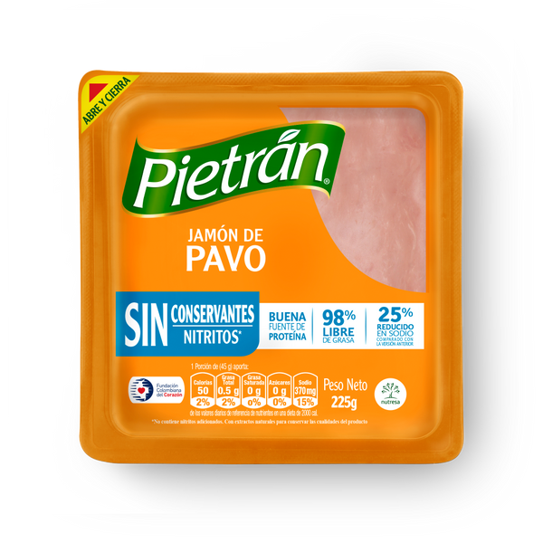 Jamon Pietran Pavo 2325