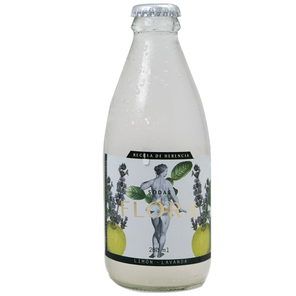 Soda de Flora sabor Lavanda y Limón