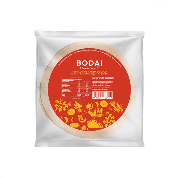 TORTILLAS DE HARINA DE COCO 5 (u)