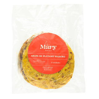 Arepa de Platano Maduro. Consíguela en Pomario