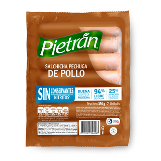 SALCHICHA DE POLLO PIETRÁN 350g